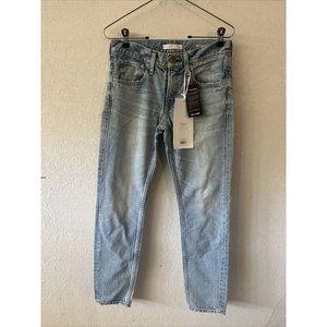 Red Card Anniversary 25th  Light Wash Jeans Sz 23 Distressed Made In Japan …